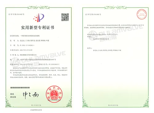 一种新型密封结构的高压球阀